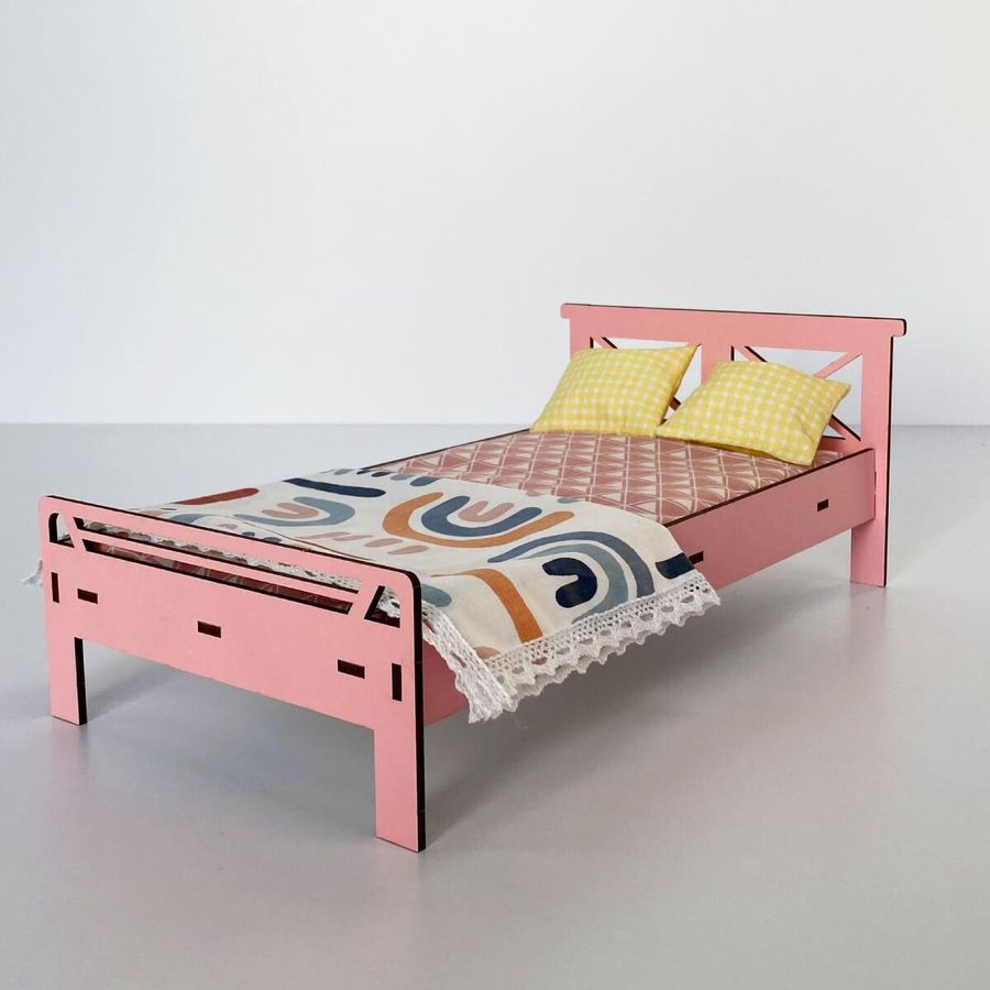 Комплект постельного белья "Спальня New" для Барбі NestWood