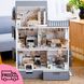 Большой набор "Люкс Eco" кукольный домик NestWood с мебелью и аксессуарами