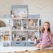 Большой набор "ЛЮКС Eco с террасой" кукольный домик NestWood с мебелью и аксессуарами