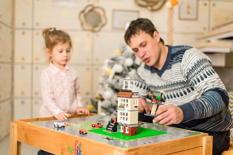 Знімне ігрове поле з однією LEGO-платформою модель Standart