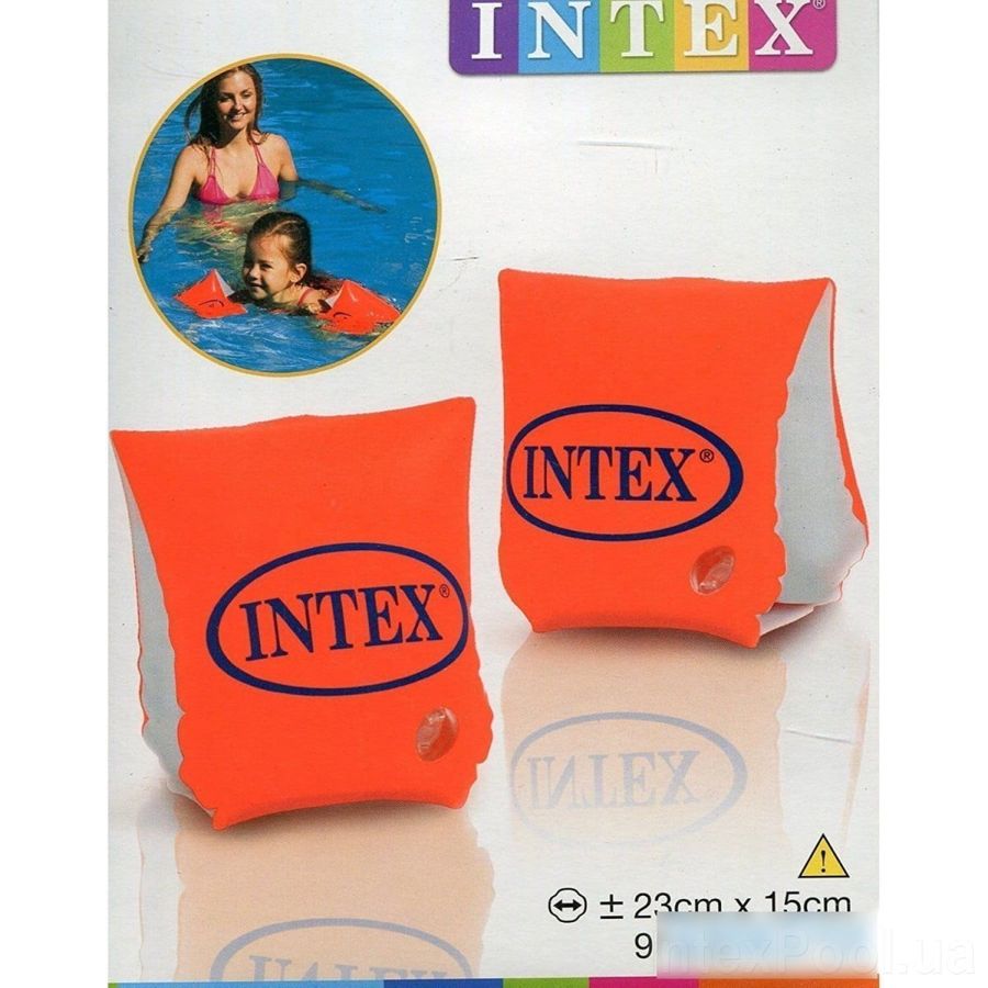 Нарукавники Intex 23х15см від 3 років помаранчеві 58642NP