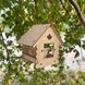 "Кленовый лист" кормушка для птиц Nestwood + 3 птички в подарок