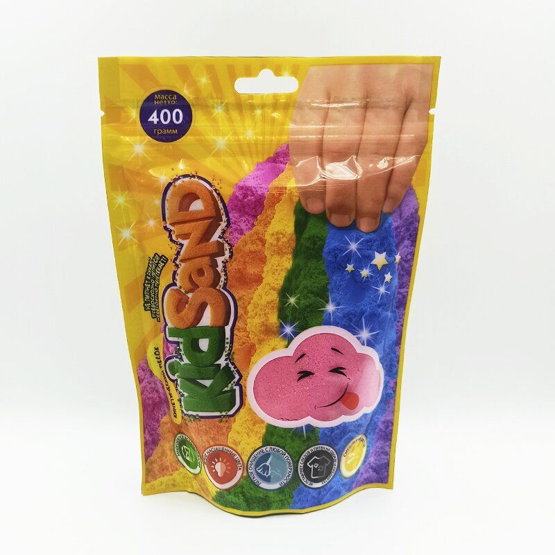 Кінетичний пісок Kidsand 400 грм Danko Toys (KS-03-03) рожевий