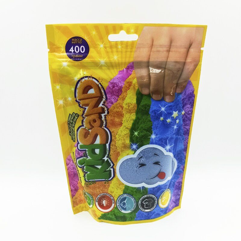 Кінетичний пісок Kidsand 400 грм Danko Toys (KS-03-03) блакитний