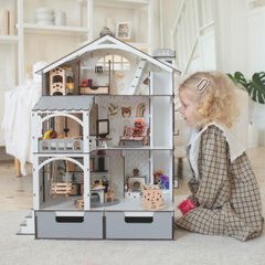 "Смарт Хаус Eco" кукольный домик NestWood с органайзером и лифтом для ЛОЛ