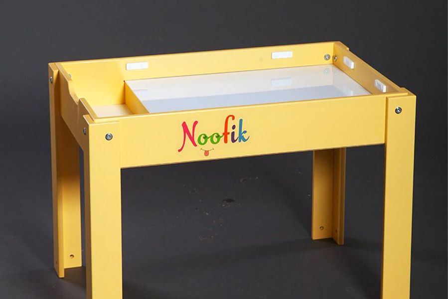 Світловий стіл-пісочниця Noofik Standart з однією кишенею (МДФ фарбований)