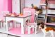 "Кухня New" набір лялькових меблів NestWood для Барбі біло-рожева