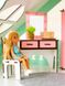 "Спальня New" набор кукольной мебели NestWood для Барби бело-розовая