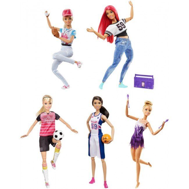 Лялька Barbie Спортсменка серії Я можу бути в асс.(4)
