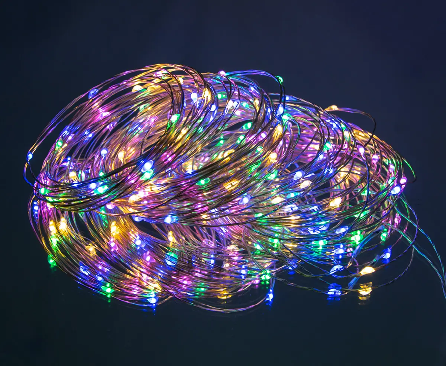 LED-гірлянда (освітлення) для лялькового будиночка NestWood, 5м, на батарейках