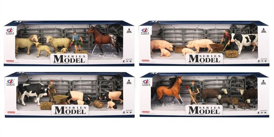 Большой игровой набор "Животные для фермы" Series Model Q 9899-U4-1