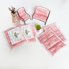 Комплект постельного белья "Гостинная розовая" 4 ед. для Лол NestWood