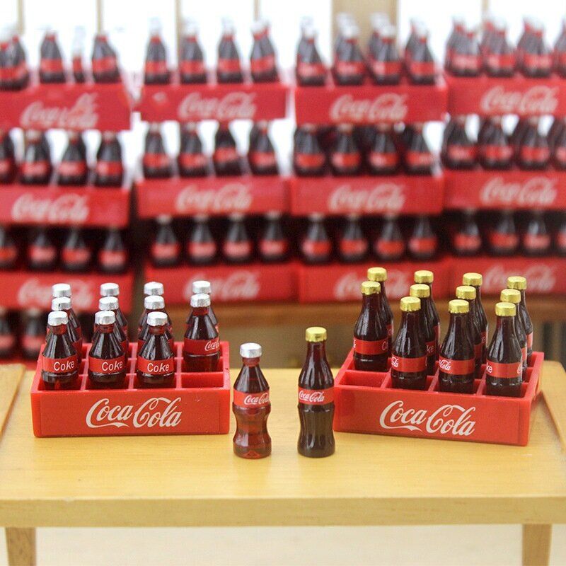Кукольная еда "Кола" (Coca Cola) в бутылочке 1шт.