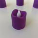 LED свічка (освітлення) для лялькового будиночка NestWood, фіолетова на батарейках