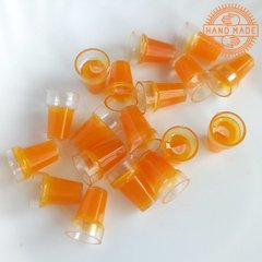 Кукольный напиток "Стакан освежающего апельсинового сока" Hand Made Nestwood 1 шт