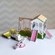 "Детская площадка New" набор кукольной мебели NestWood для LOL розово-желтый