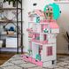 Великий набір "Будинок Пригод рожевий для LOL" ляльковий будиночок NestWood з меблями і аксесуарами