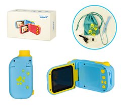 Детская цифровая видео камера с картой памяти C138 (Голубой)