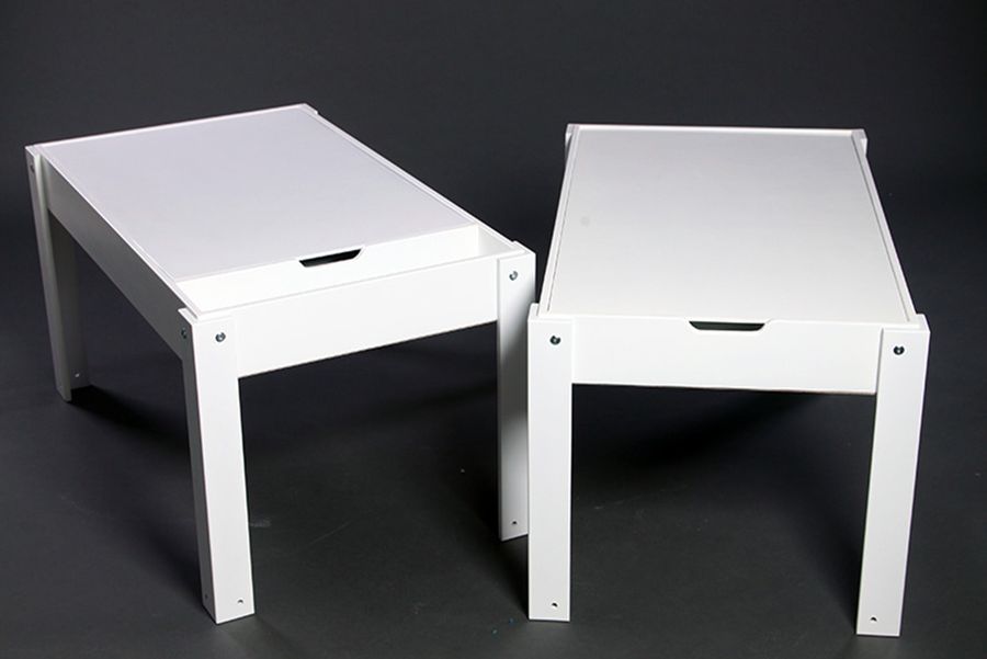 Світловий стіл-пісочниця Noofik (МДФ фарбований). Модель Standart/Universal з двома кишенями. Набір Базовий.
