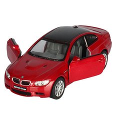 Машинка металлическая инерционная BMW KT 5348 W-r бордо, 1:36