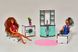 "Ванная" набор кукольной мебели NestWood для Барби, бело-мятная